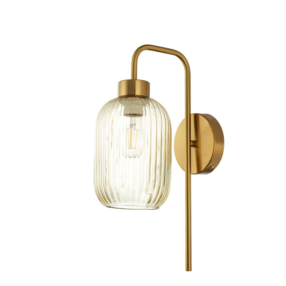 Wandleuchte Doroty Amber