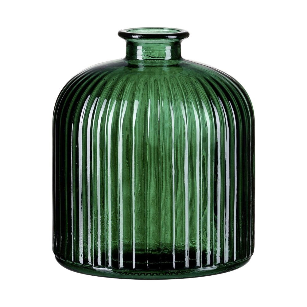 Vase Guyana Jade dunkelgrün 18 cm online kaufen