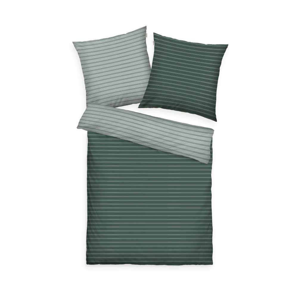Bettwäsche Tom Tailor dunkelgrün 135 x 200 cm online kaufen