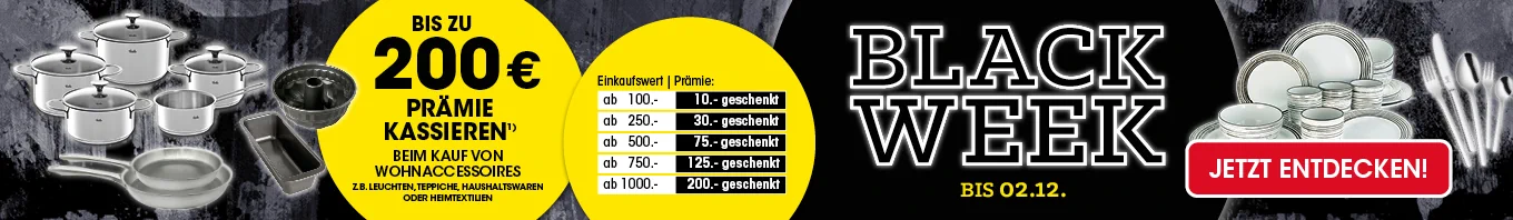 Bis zu 200€ Wohnaccessoires Prämie