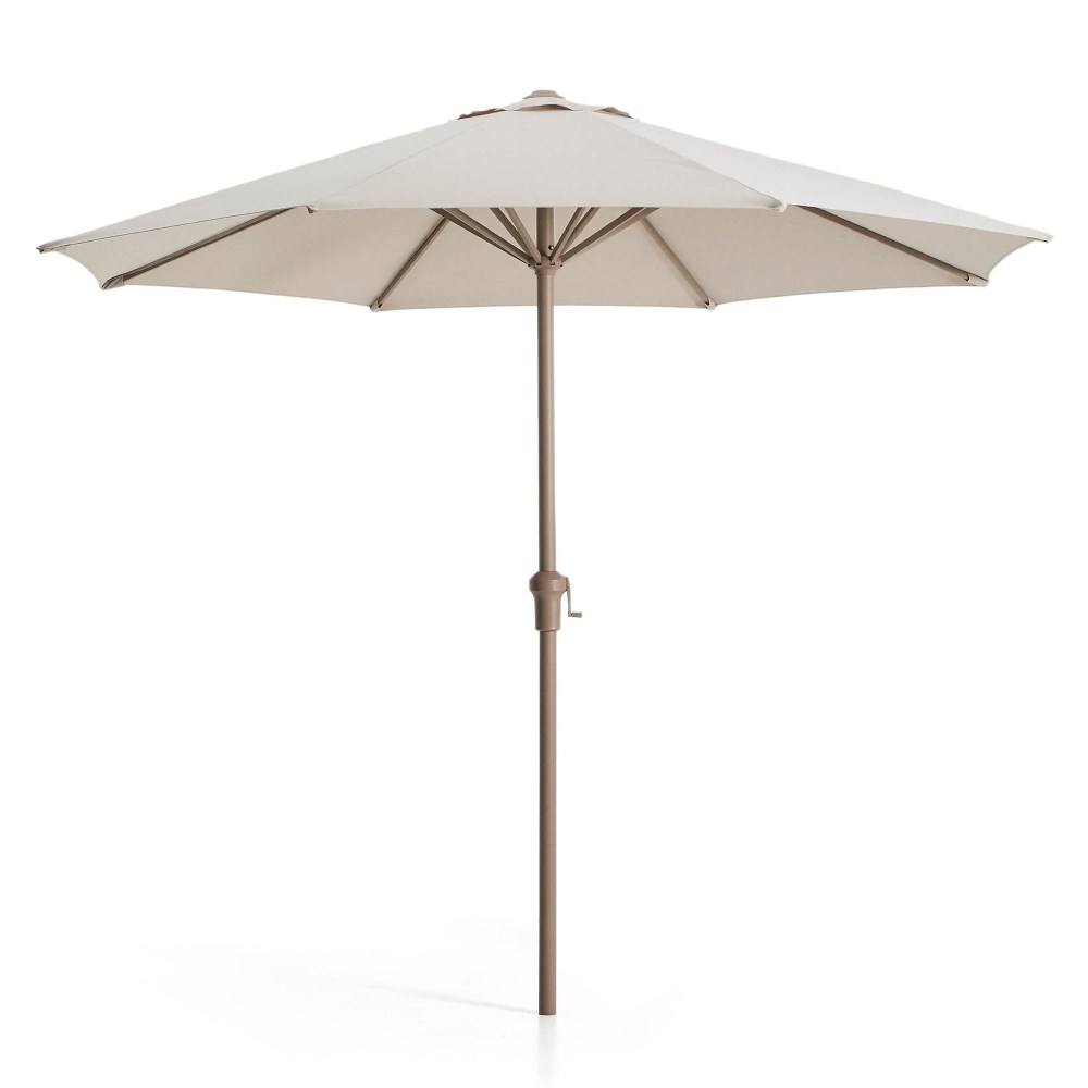 Kave Home Sonnenschirm Milna in Beige mit