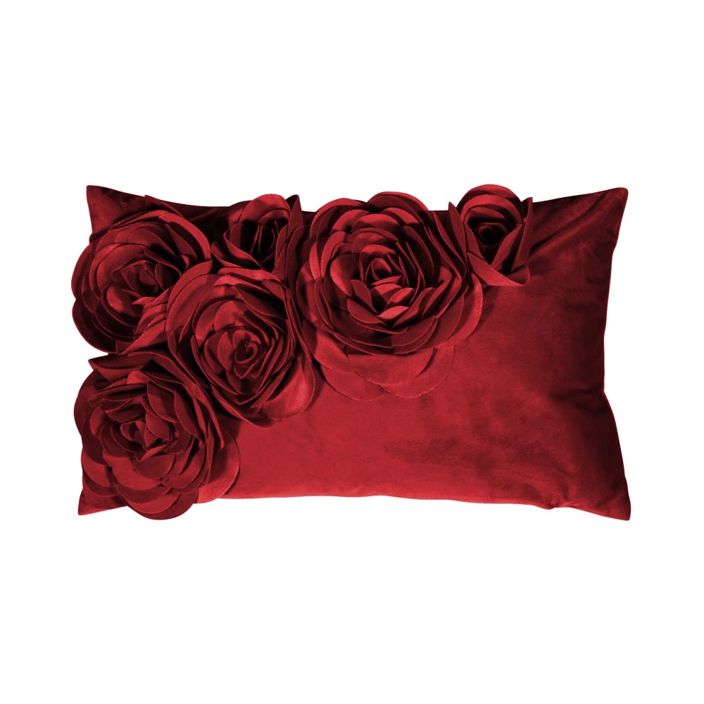 Kissenhülle Floral red online kaufen