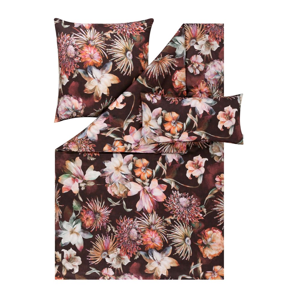ESTELLA Bettwäsche Jette vino Floral