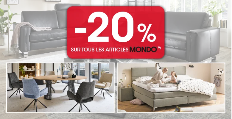 20 % de réduction sur les accessoires déco uniquement du 4 au 6 septembre, hors exclusions 10