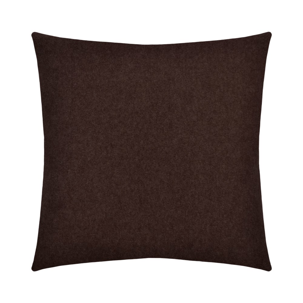 Kissenhülle Soft-Fleece dark brown ca. 40x40 cm, Uni, Fleece