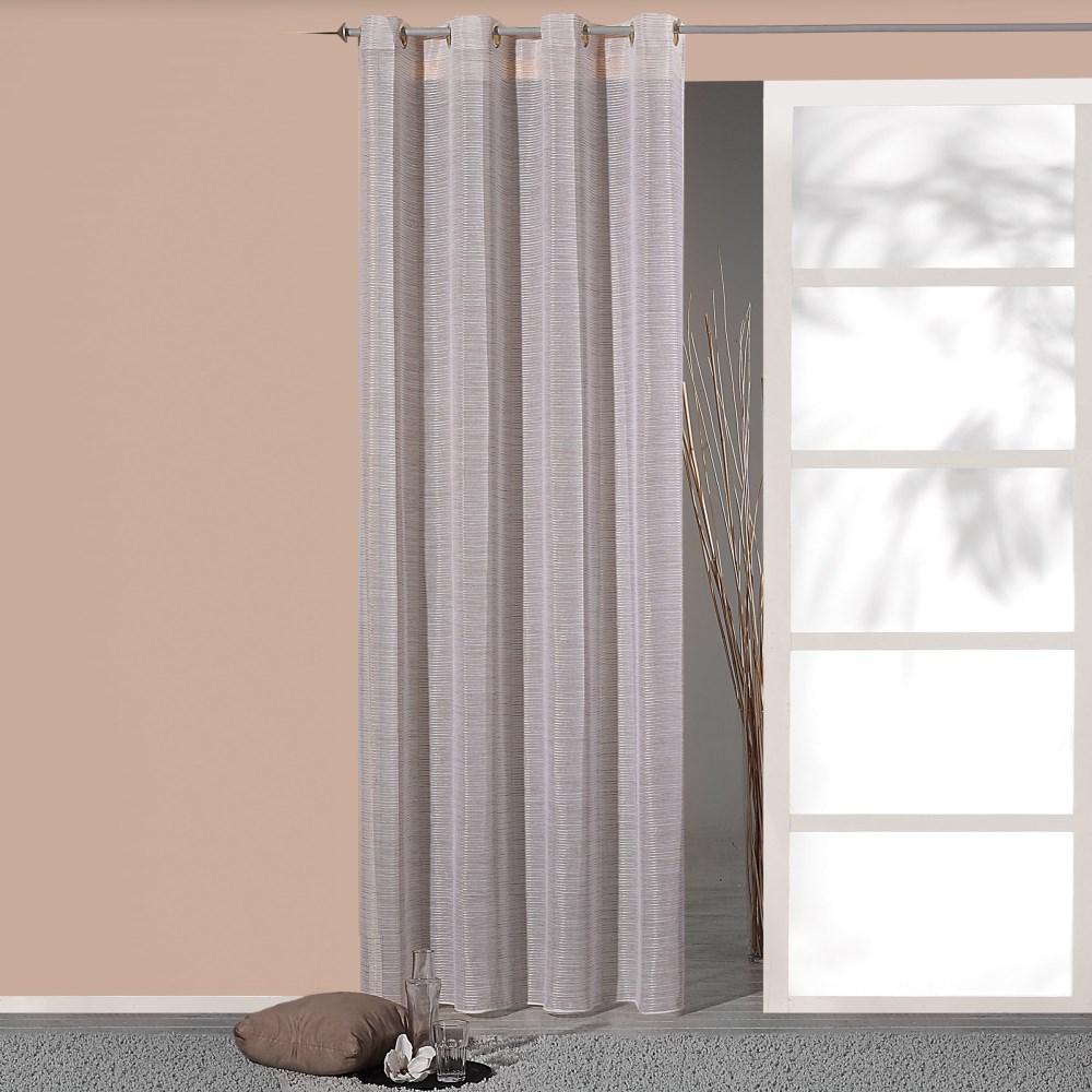 Ösenschal V11 145x245 taupe