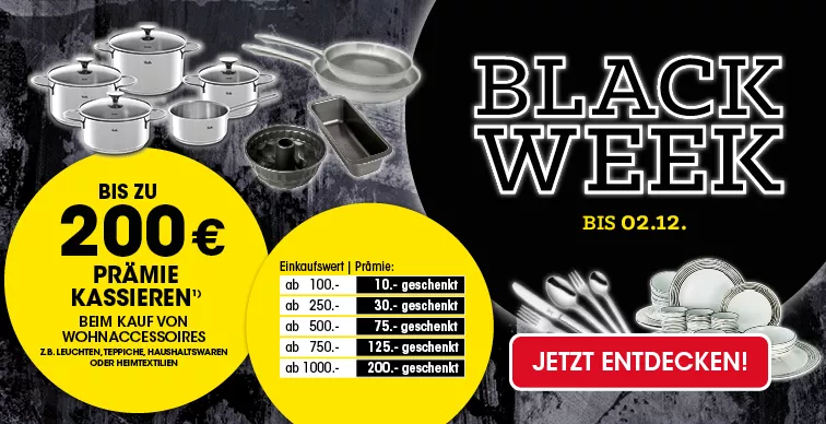Bis zu 200€ Wohnaccessoires Prämie