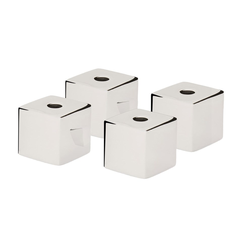 Kerzenhalter Acadia Edelstahl, Silber, ca. 2x2x2 cm