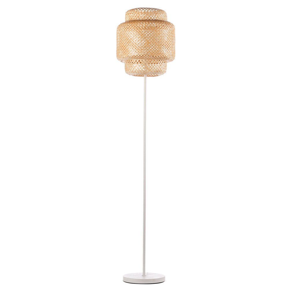 Stehleuchte Bamboo White