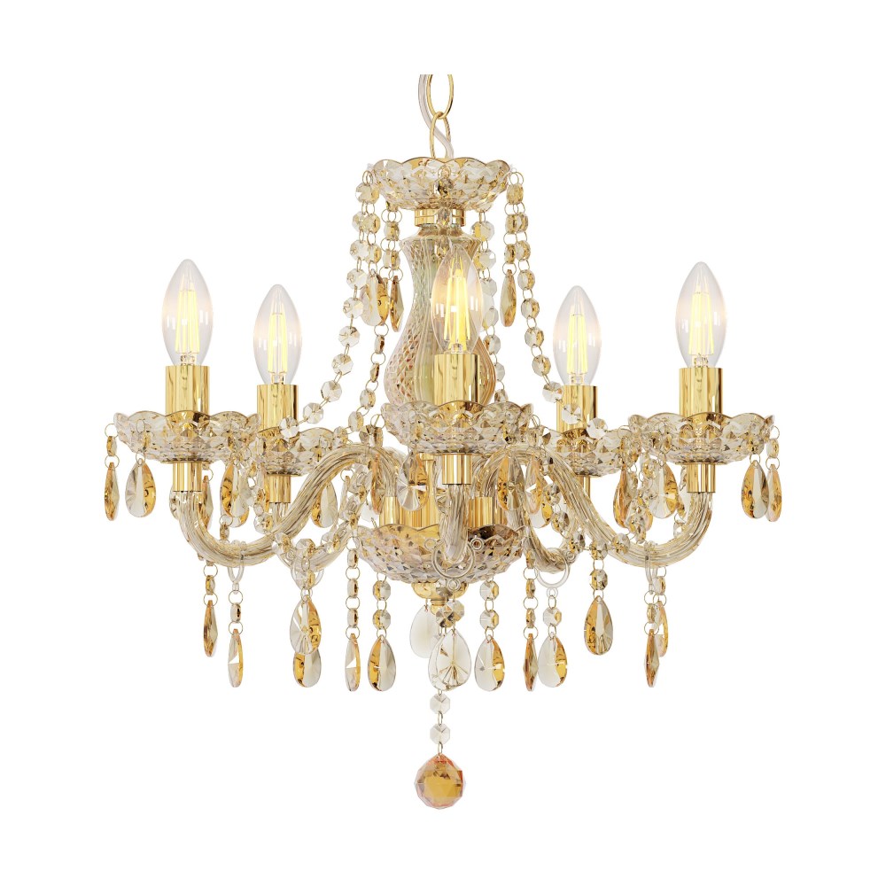 Luster Marie goldfarben, klar