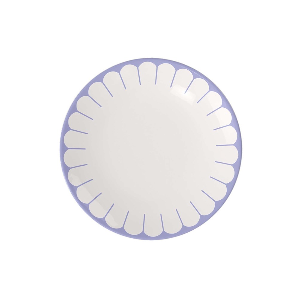 Villeroy & Boch Speiseteller Fleur bleu/weiß