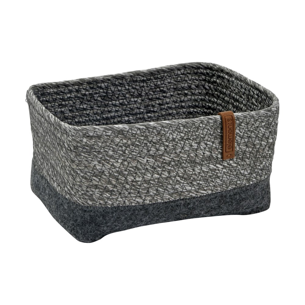 Korb klein grau/anthrazit 18 x 13 x 11 cm online kaufen