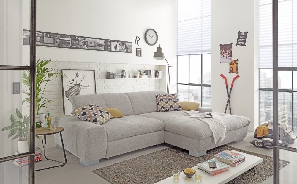 Ecksofa Set One SO 1200 Ausrichtung rechts Stone grey online kaufen