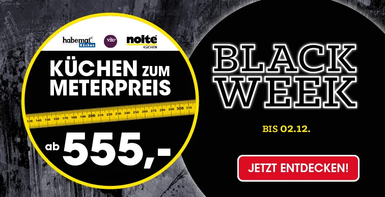 Markenküchen von habemat, vito und nolte zum Meterpreis ab 555€
