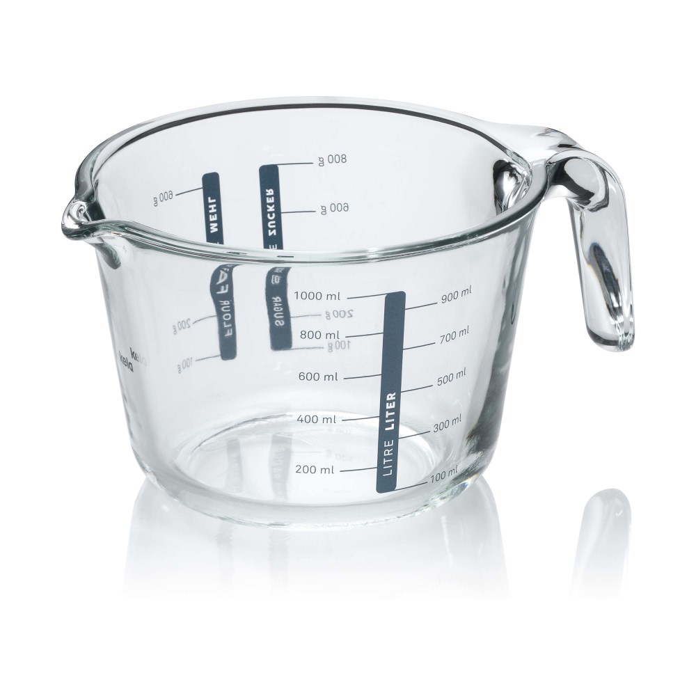 kela Messbecher Malea transparent