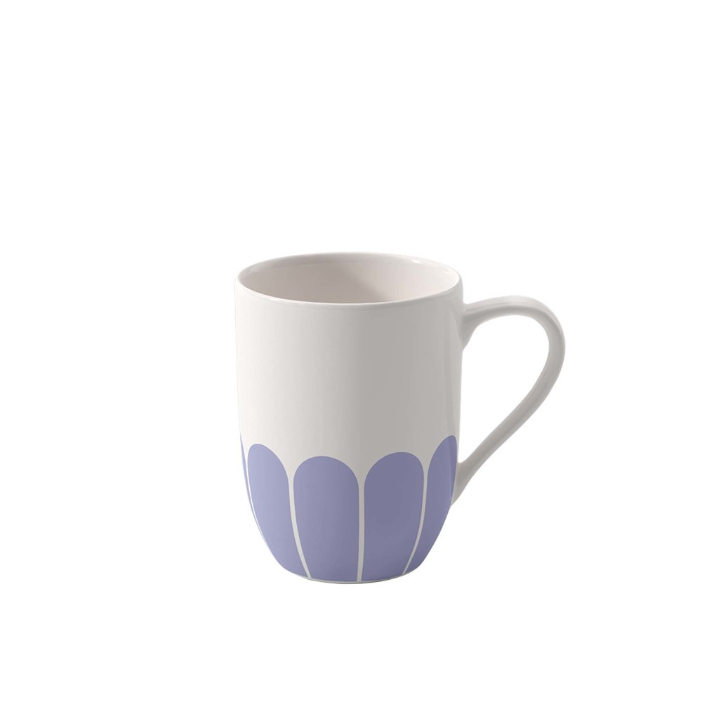 Villeroy & Boch Becher Fleur bleu/weiß