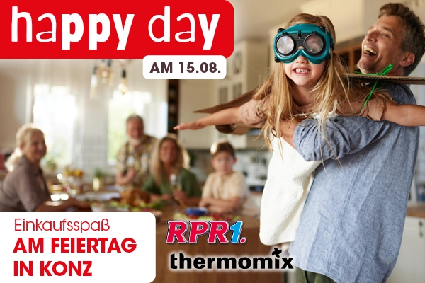 Einkaufsspaß am Feiertag in Konz