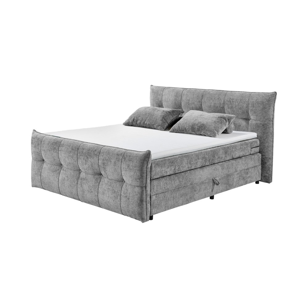 Boxspringbett Grey Boxspringbett Kenia grey online kaufen