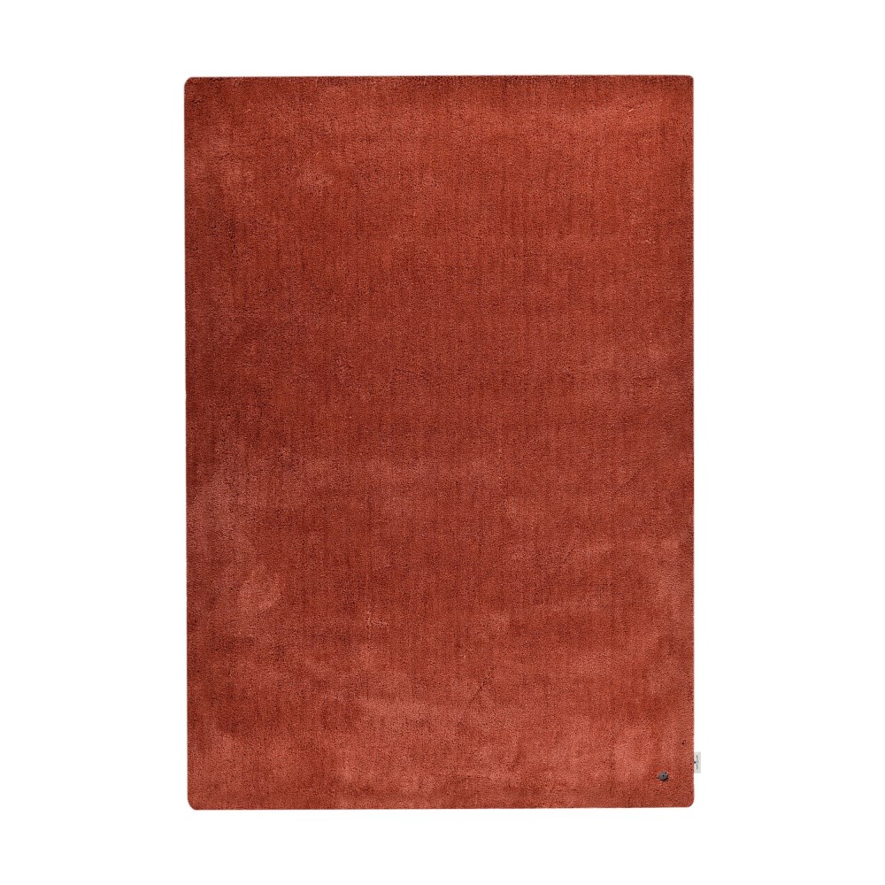 TOM TAILOR Hochflorteppich Cozy rust