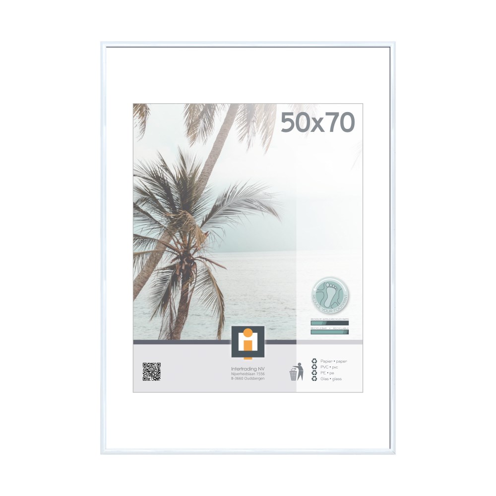 Spannende Bilderrahmen Weiss 50x70 Bild