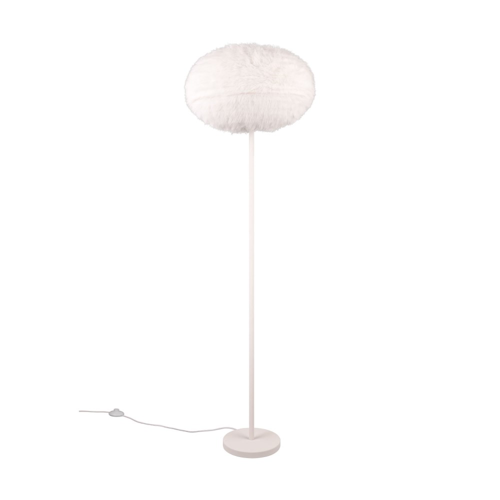 Stehleuchte Furry Sand D ca. 50 cm, Höhe ca. 154 cm, 1xE27 ohne Leuchtmittel