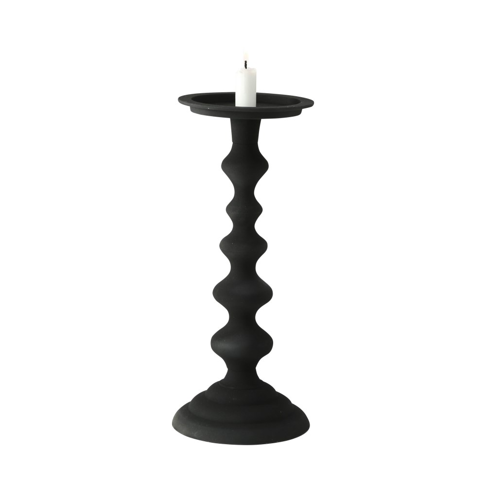 Kerzenleuchter Normes schwarz ca. D15x44 cm, Aluminium
