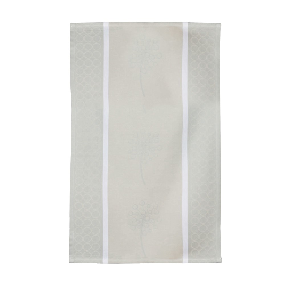 Geschirrtücher 3er Pack dew/grau ca. 50x70 cm, Naturfaser, Streifen/Muster