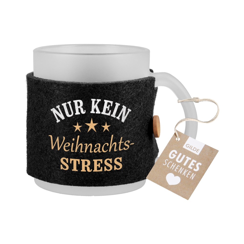 Becher 330ml Weihnachtsstress
