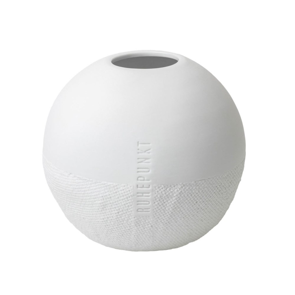 räder Vase Ruhepunkt weiß