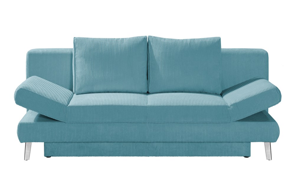 Schlafsofa mit Bettkasten Sidney petrol online kaufen