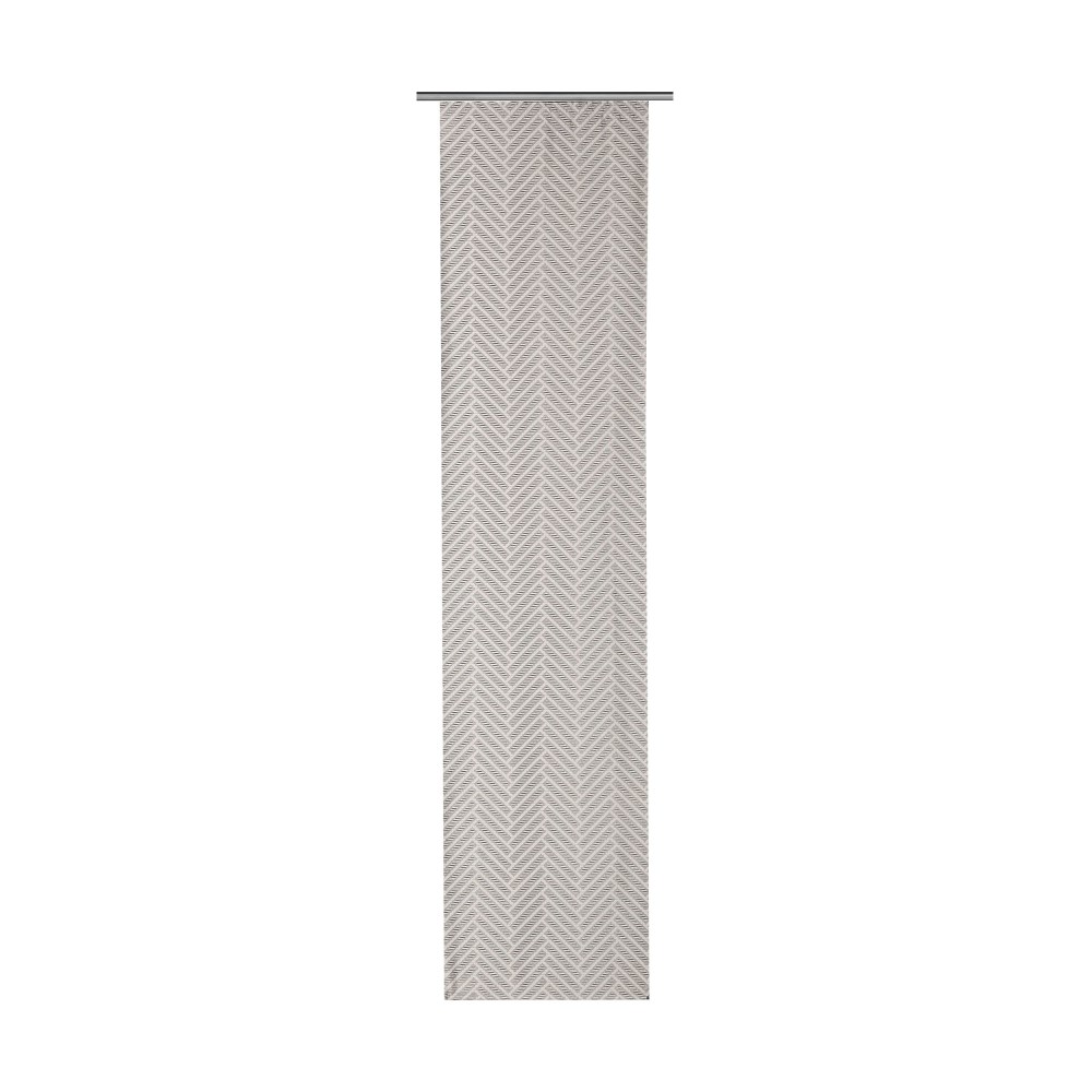 Schiebevorhang V1 silbergrau