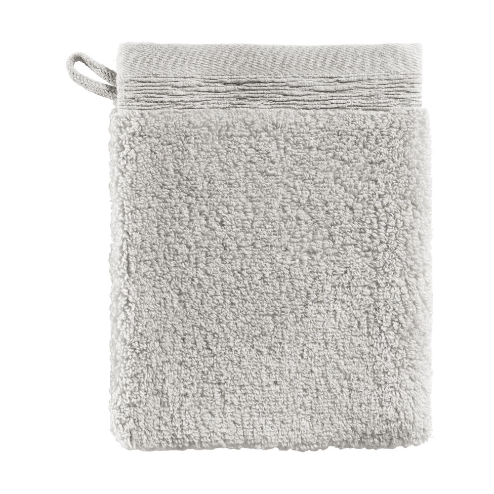 Waschhandschuh Organic grau