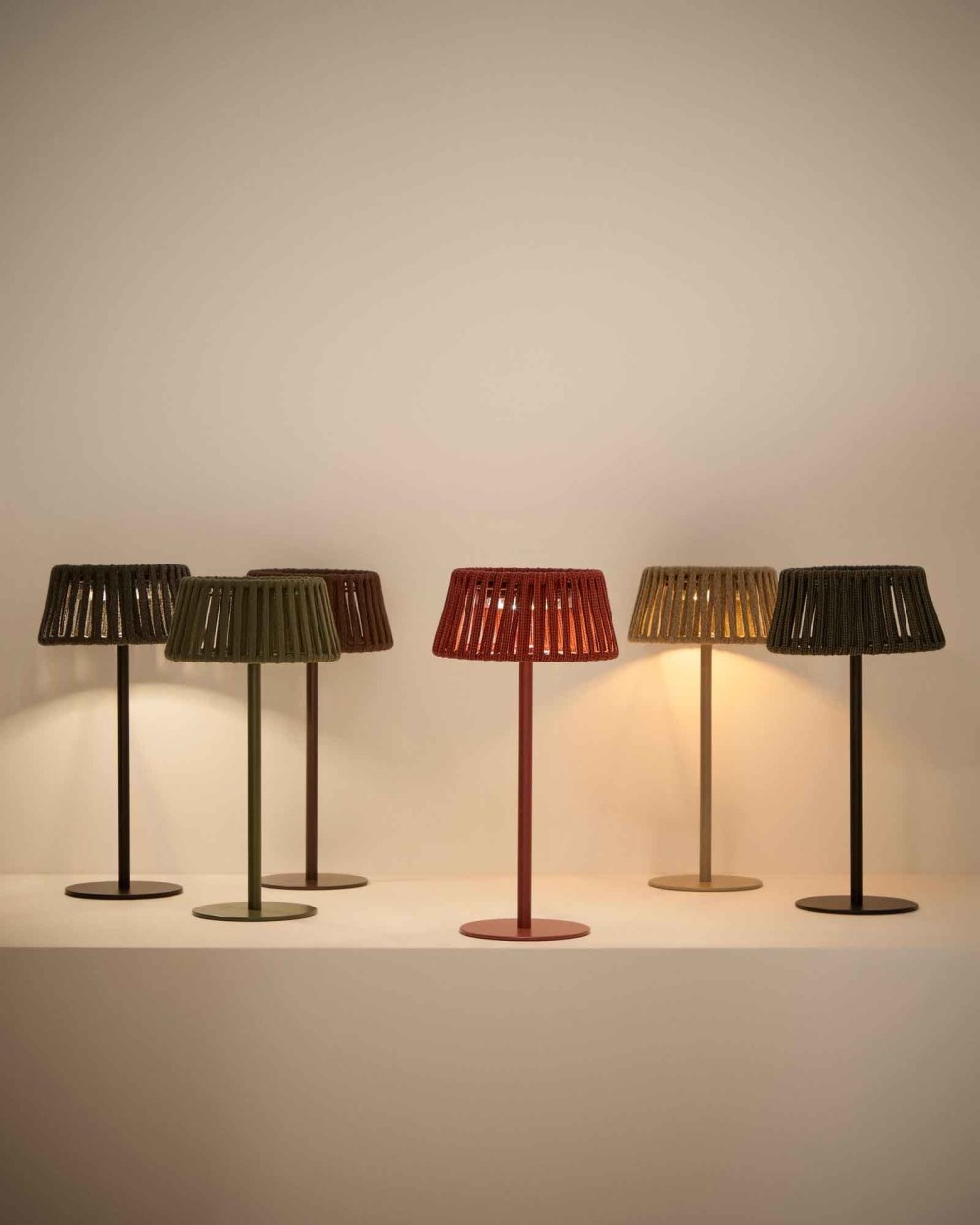 Outdoor-Solar-Tischlampe Aldet