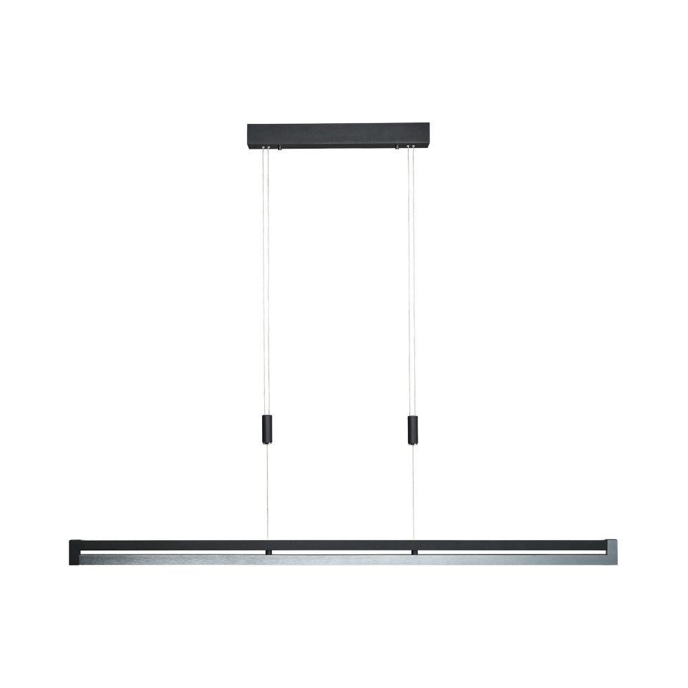 Pendelleuchte Pulse schwarz/chrom