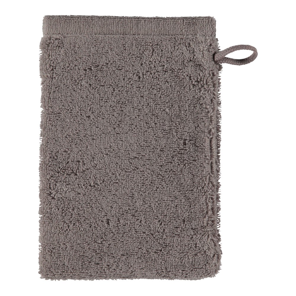 Waschhandschuh Lifestyle graphit ca. 16x22 cm, 100% Baumwolle, Uni