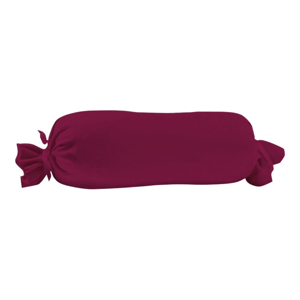 Casa Nova Jersey Nackenrolle bordeaux
