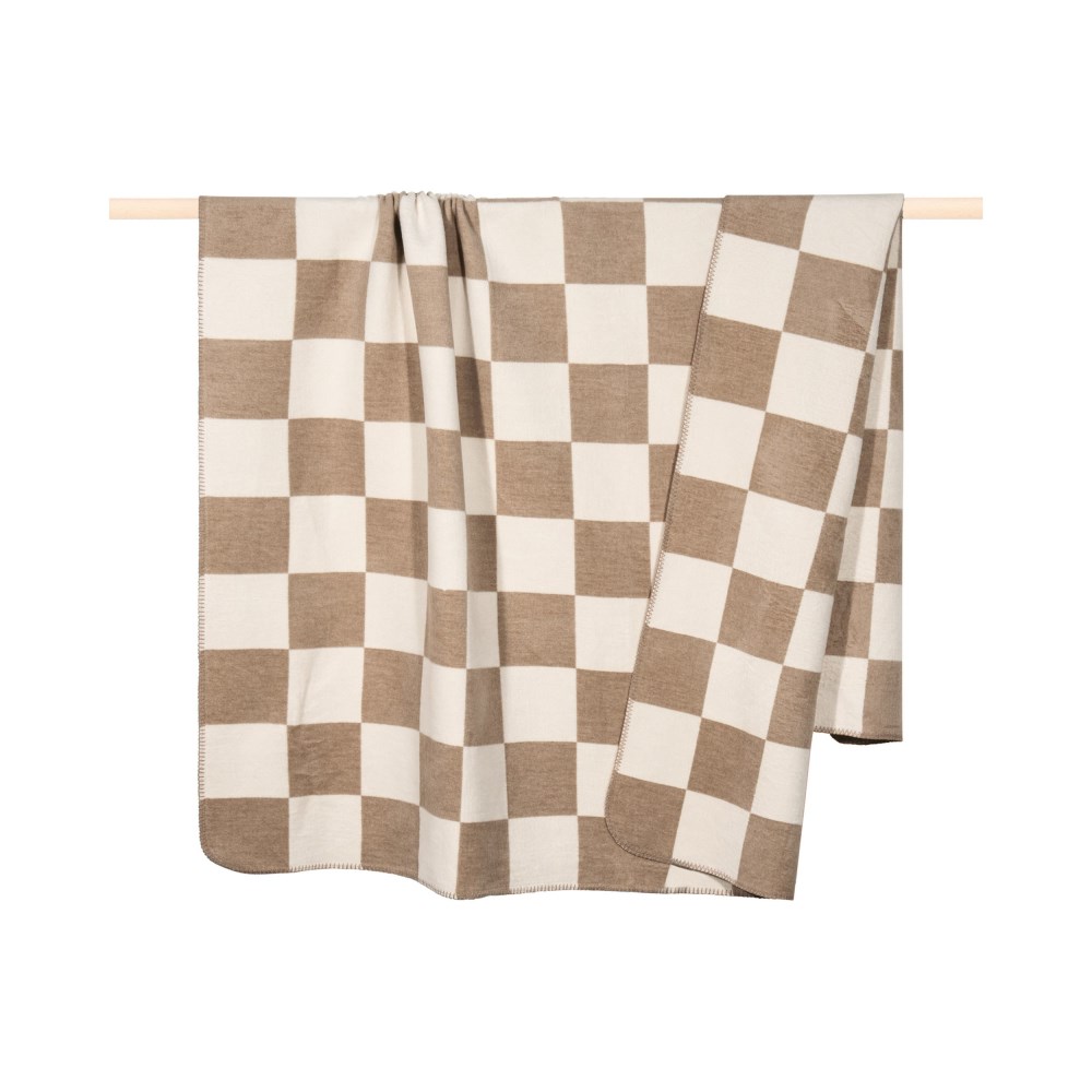 pad Wohndecke Chess sand-taupe