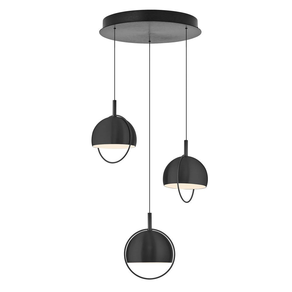 Pendelleuchte Hoop schwarz