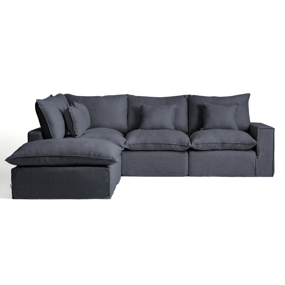 Kave Home Modulares 4-Sitzer-Ecksofa Anarela
