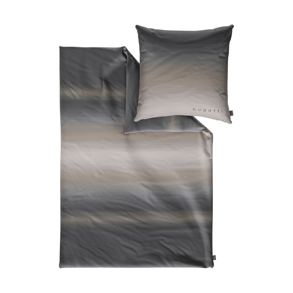 Bettwäsche bugatti grau/beige 135 x 200 cm online kaufen