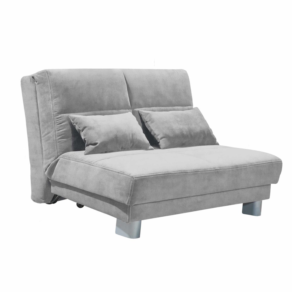 Schlafsofa 120 Speranza 120x195 Microfaser silver online kaufen
