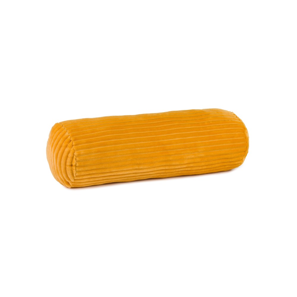 Kissenrolle Cord Optik senf online kaufen