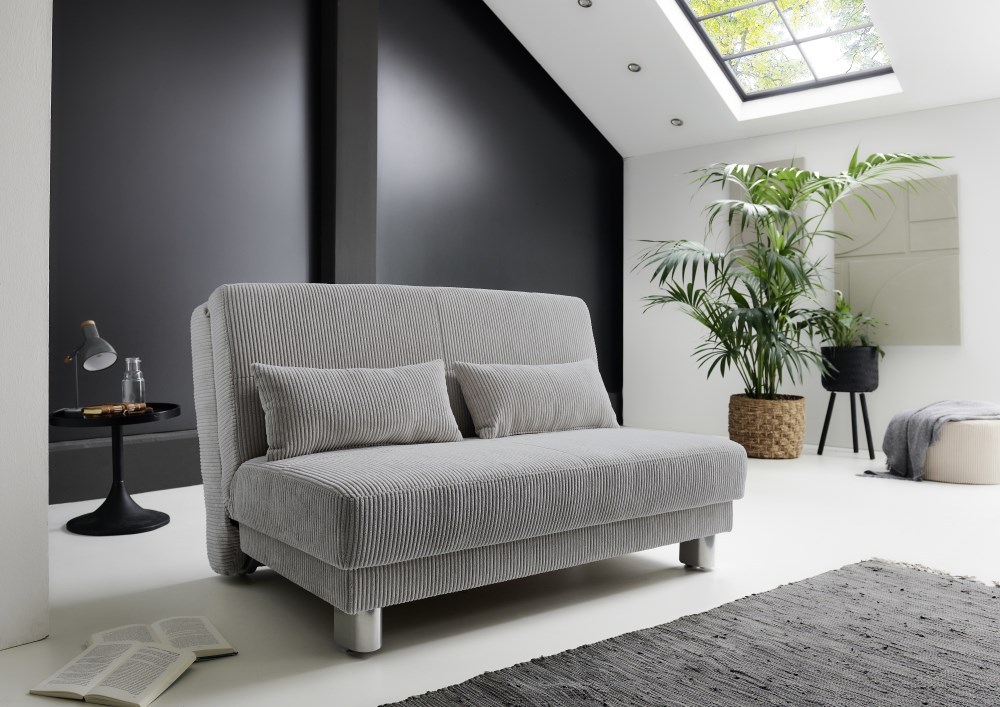 Schlafsofa 140 Speranza cord beige 140x195 online kaufen