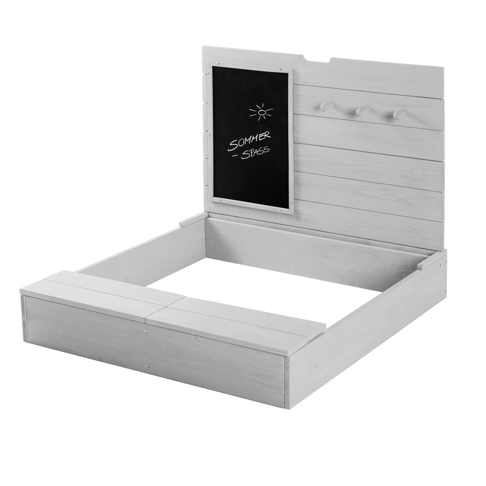 Sandkasten mit Deckel, Tafel
