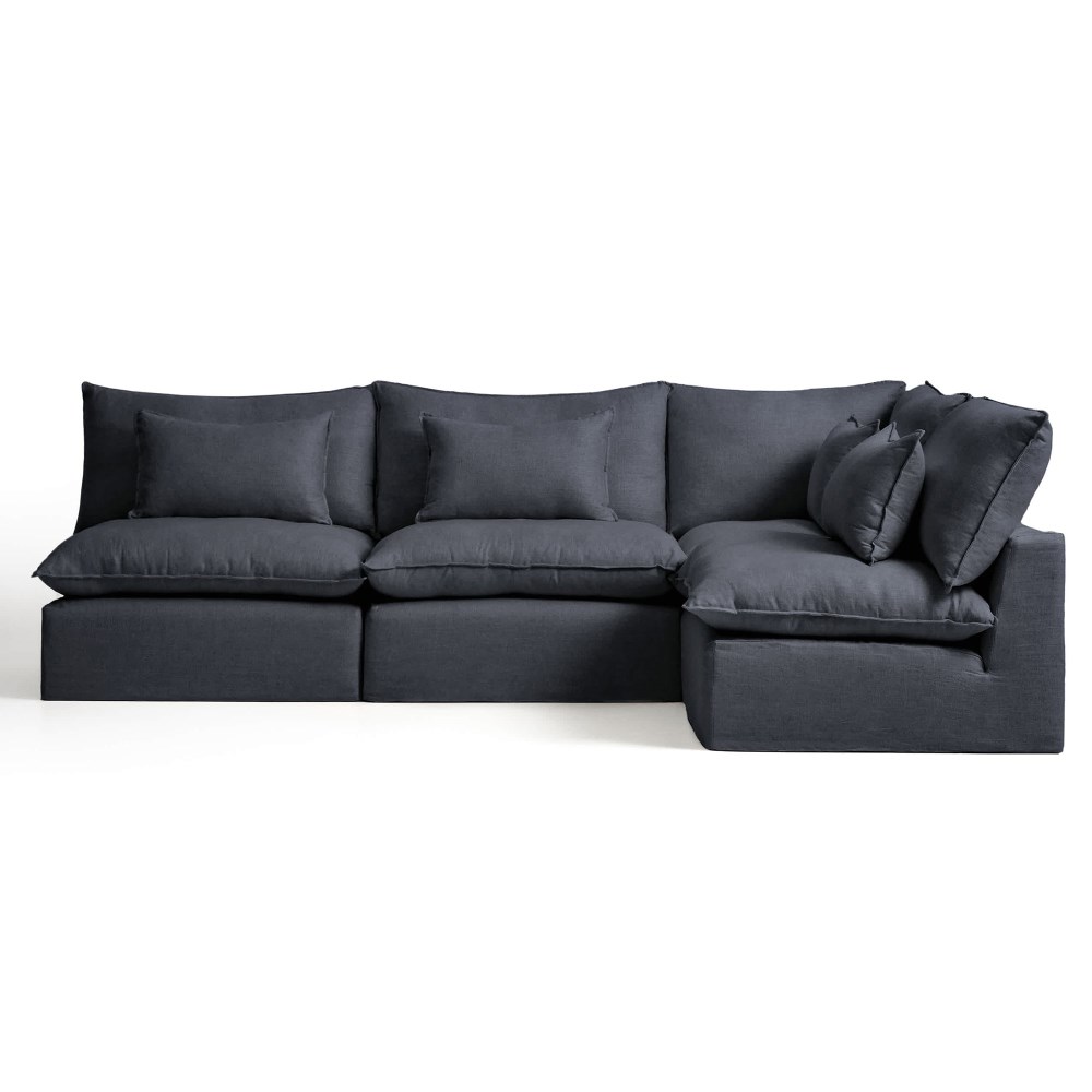 Kave Home Modulares 6-Sitzer-Ecksofa Anarela