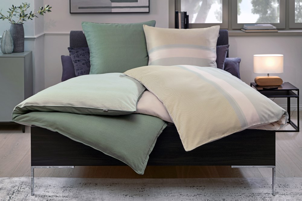 Bettwäsche MR-Structure salbei 135 x 200 cm online kaufen