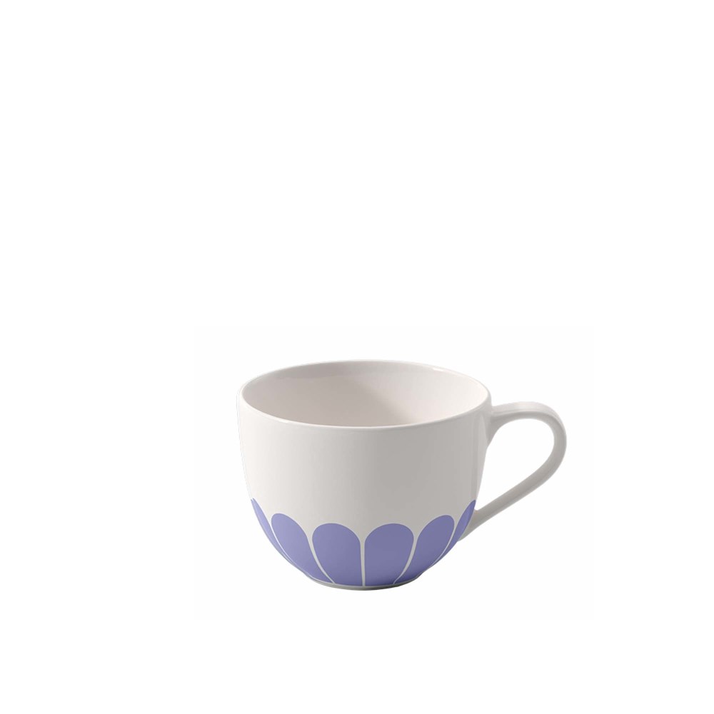 Villeroy & Boch Kaffee-/Teetasse Fleur bleu/weiß