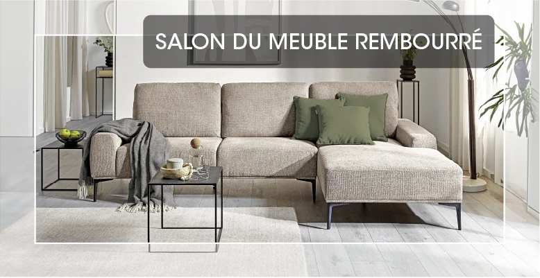 Salon du mobilier rembourré chez Möbel Martin