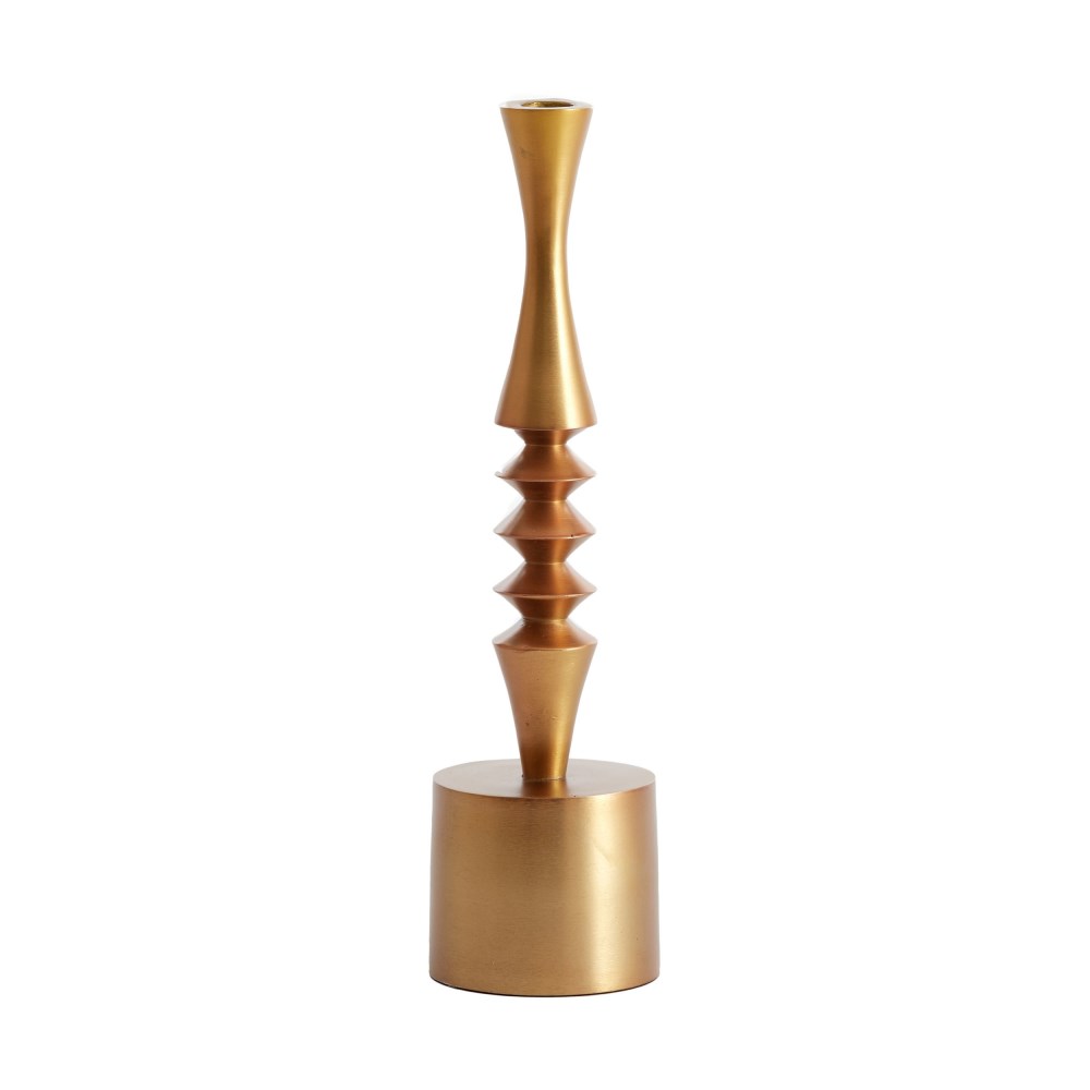 Kerzenständer Mistry braun-bronze D ca. 10 cm, Höhe ca. 35 cm