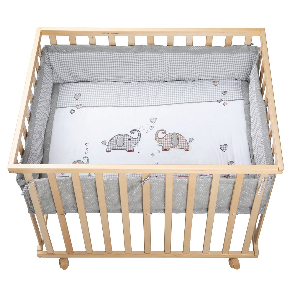 Laufgitter 100x75, Jumbo twins grau